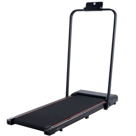 VEVOR Walking Pad Under Desk Treadmill with Handle Bar for Home Office